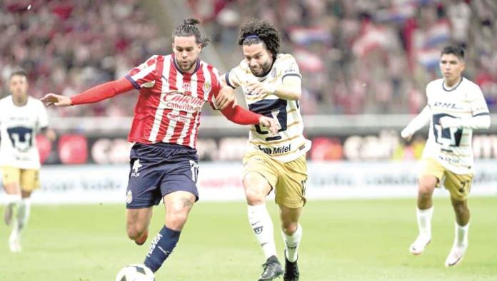 Guadalajara y Pumas entregan triste empate