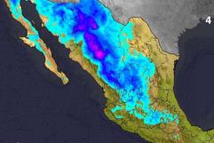 Frente frío 7 deja heladas en Chihuahua y Sonora