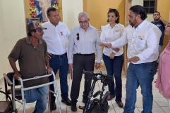 Recorre Óscar Ríos Ramírez Casa Hogar y Asilo de Ancianos