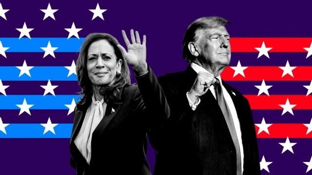 En un reñido empate Trump y Harris para ser el proximi presidente de USA