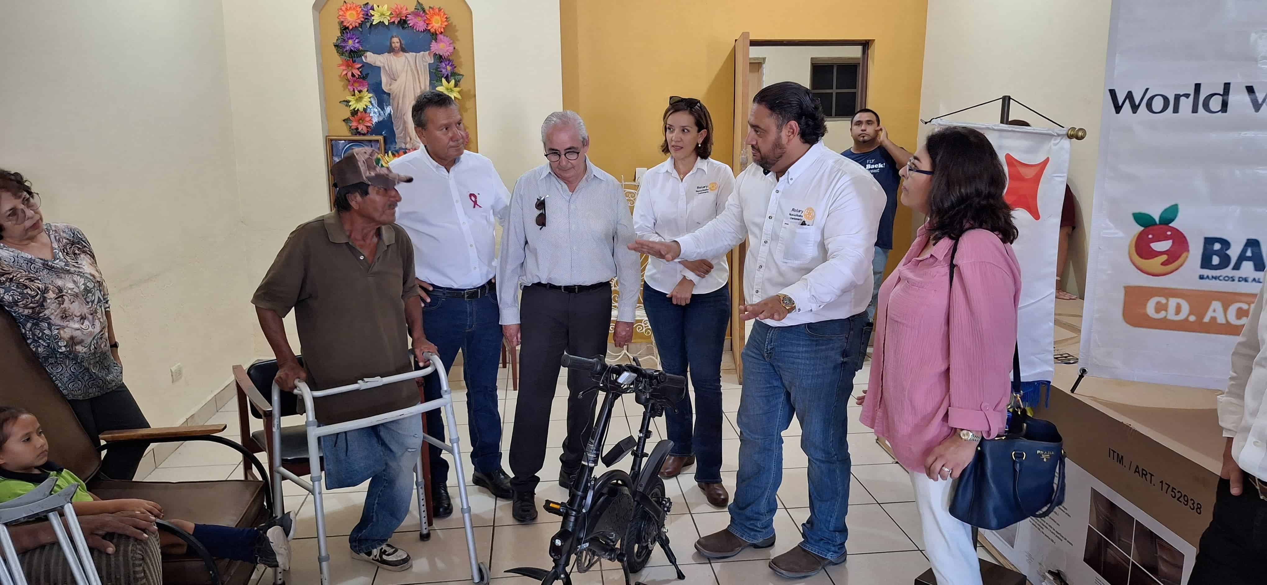 Recorre Óscar Ríos Ramírez Casa Hogar y Asilo de Ancianos