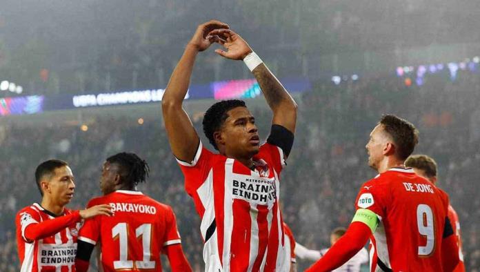 PSV Eindhoven se apunta su primer triunfo en Champions