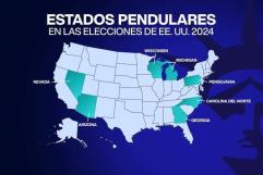 Siete estados clave para saber quien sera el próximo presidente de USA