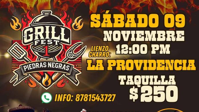 Este fin de semana será la Primera edición del Grill Fest 2024