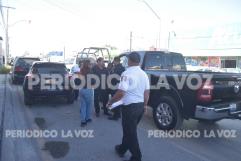 Descuenta policía a conductor agresivo