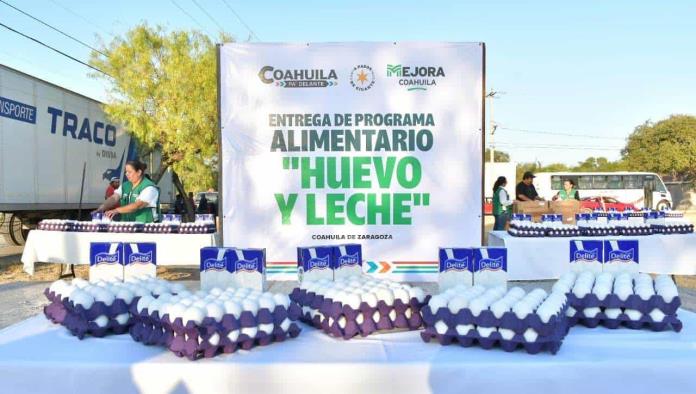 Entregan apoyo alimentario y vacunas en delegación Venustiano Carranza