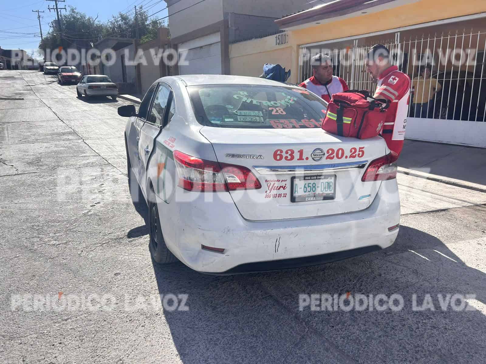 Choque en la Cañada deja cinco lesionados