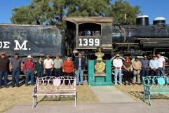 Celebran Día del Ferrocarrilero