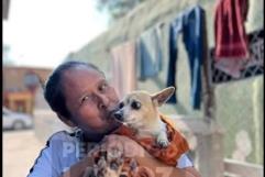 La conmovedora historia de Lancho y su mascota "Chispa"