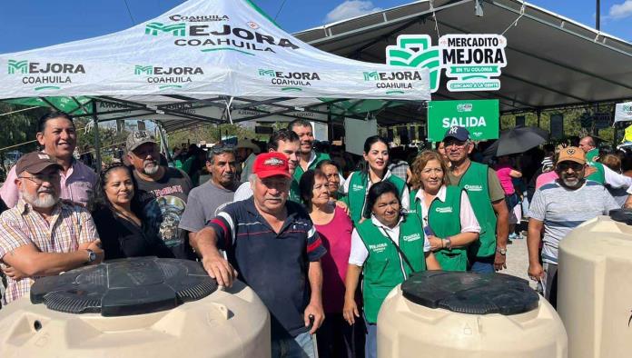 Llega Mercadito Mejora a la colonia Satélite Sur