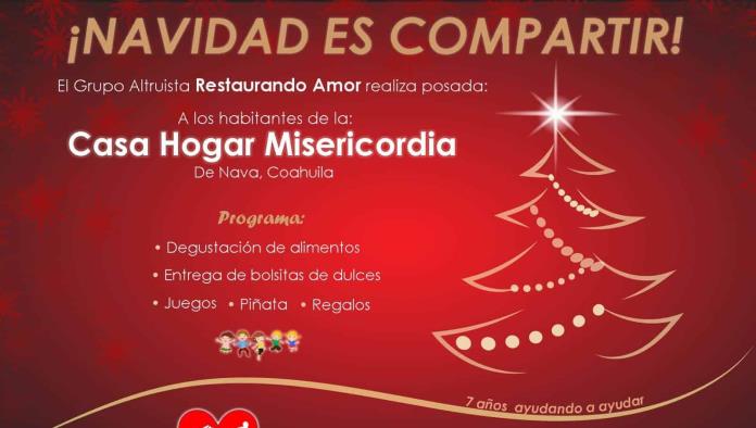 "Restaurando Amor" Organiza Posada Navideña para la Casa Hogar Misericordia en Nava