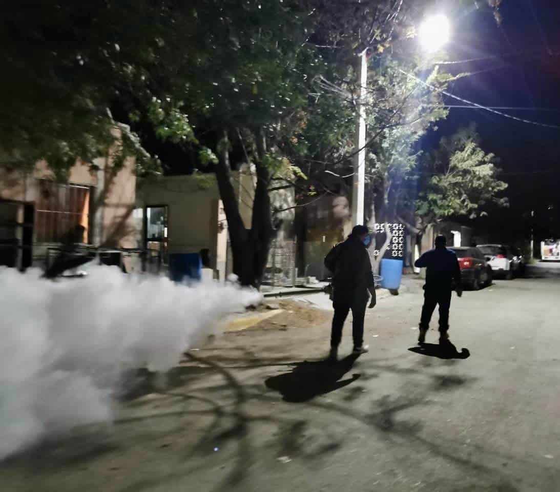 Continúa campaña de fumigación en Allende para combatir plagas