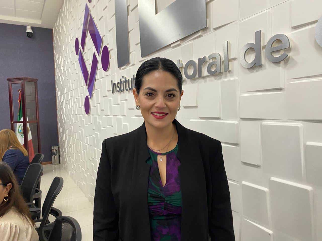 La Diputada Luz Elena Morales Núñez, Presidenta de la Junta de Gobierno del Congreso.