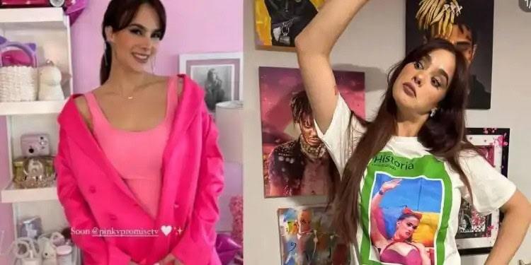 Gala Montes se inspira en Barbie y brilla en "Pinky Promise"