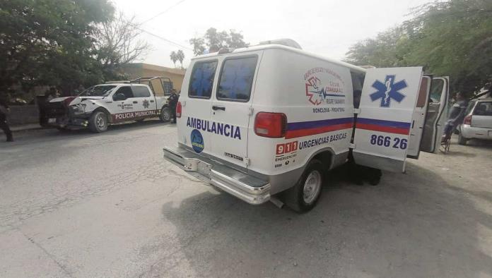 Chocan preventivos en calles de la ´Occi´