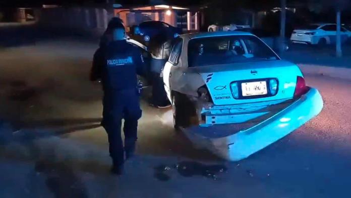 Conductora lesionada por automóvil que se dio a la fuga