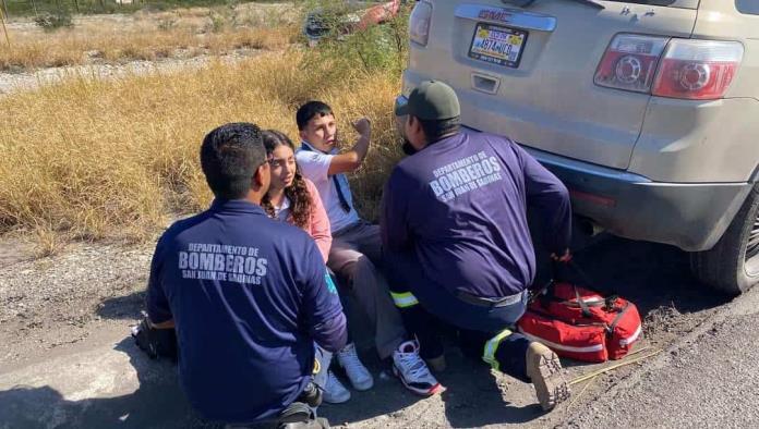 Deja accidente seis lesionados