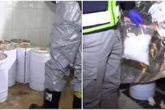 España desmantela laboratorios de droga del cártel de Sinaloa; 16 detenidos, incluido un q