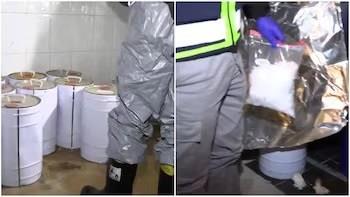 España desmantela laboratorios de droga del cártel de Sinaloa; 16 detenidos, incluido un q