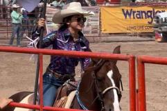 Salma Valdez, Joven Promesa del Rodeo, Logró Tercer Lugar en Campeonato Nacional