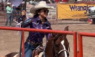 Salma Valdez, Joven Promesa del Rodeo, Logró Tercer Lugar en Campeonato Nacional