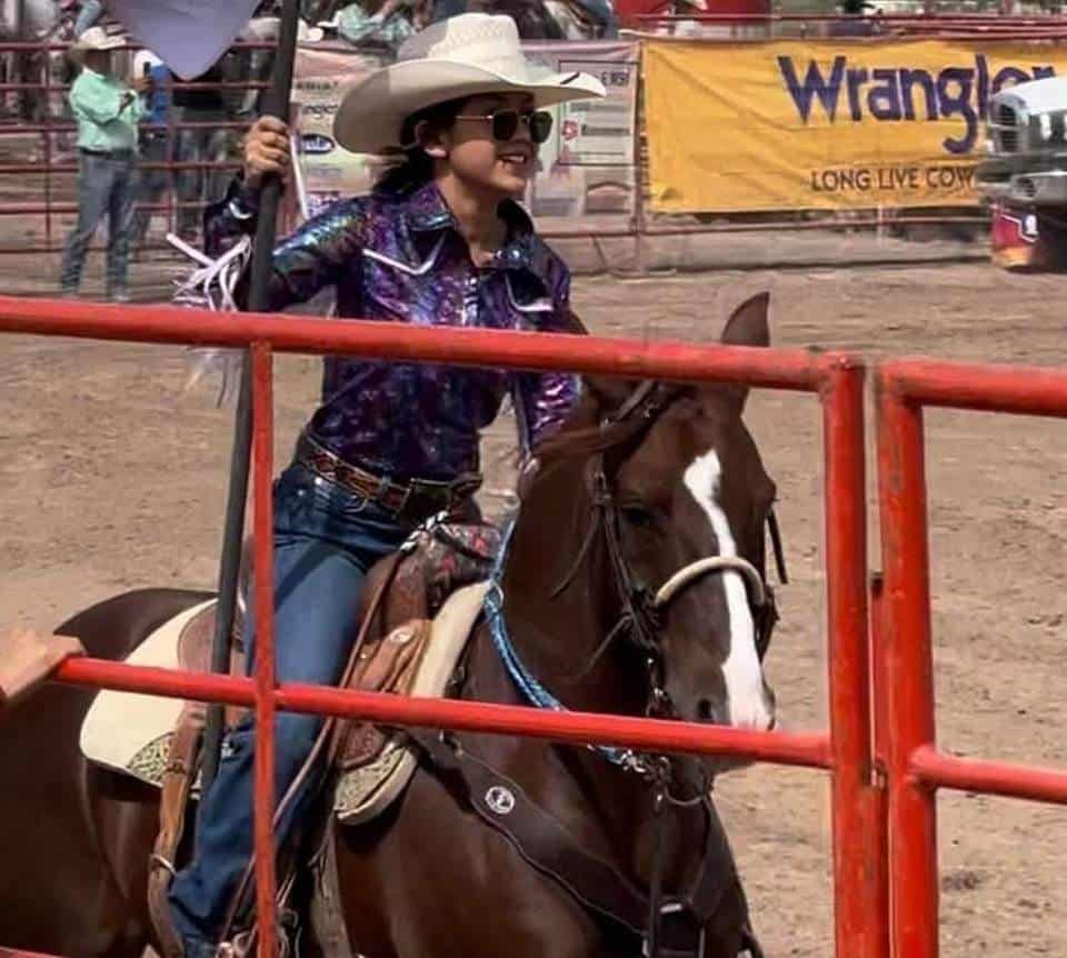 Salma Valdez, Joven Promesa del Rodeo, Logró Tercer Lugar en Campeonato Nacional