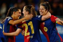 Barcelona golea 7-0 en la Champions League femenina