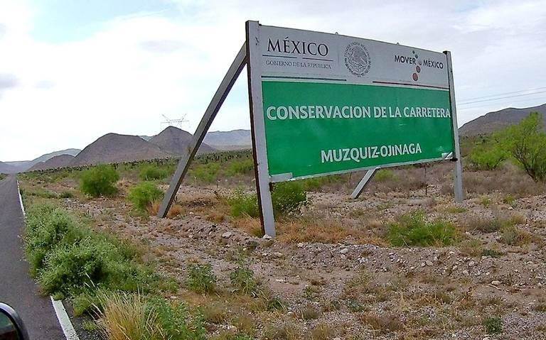 Elevarán nivel económico de la Carbonífera con pavimentación de tramo Múzquiz-Ojinaga-Chihuahua.