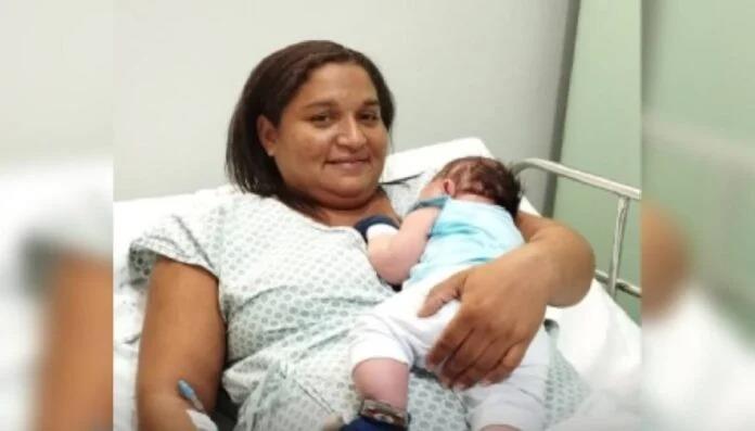 Dan a luz a bebé gigante en Brasil, peso 5 kilos