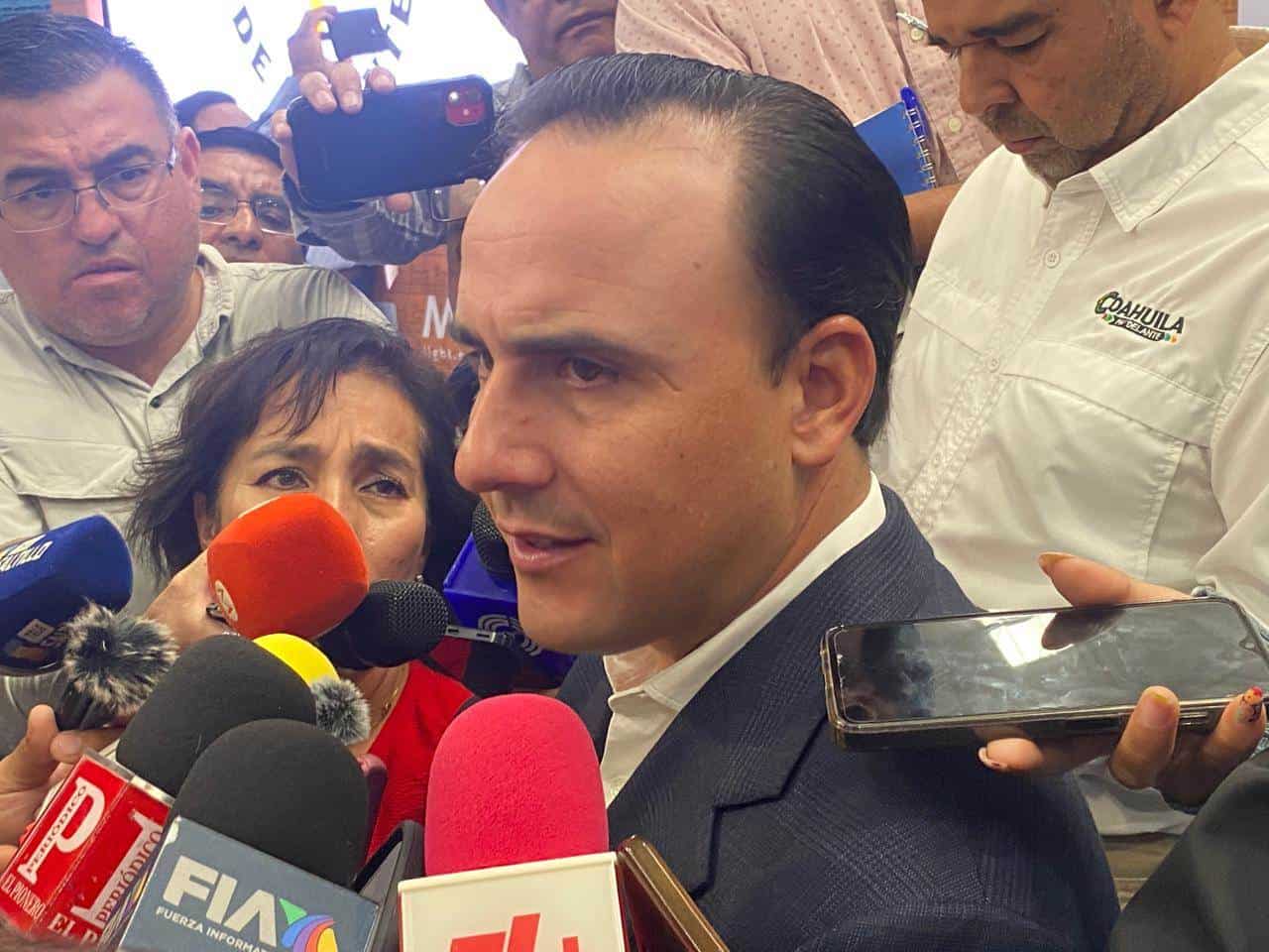 El Gobernador de Coahuila, Manolo Jiménez Salinas.