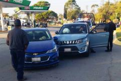 Accidente Vial en Bulevar Oscar Flores: Conductores Afortunadamente Ilesos