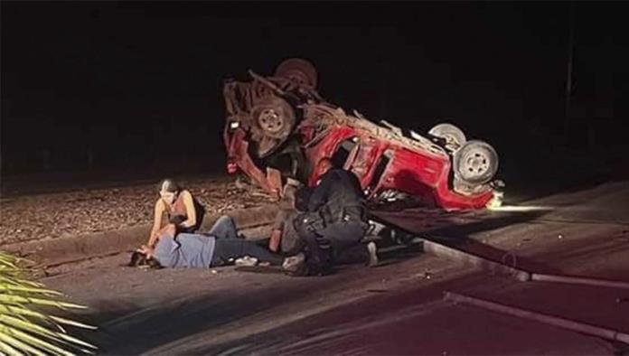 Accidente en bulevar Ramón Cerda deja varios lesionados