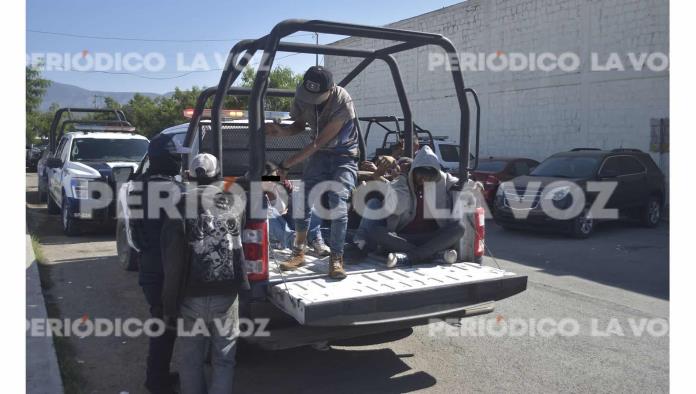 Deja ‘barrido’ seis detenidos