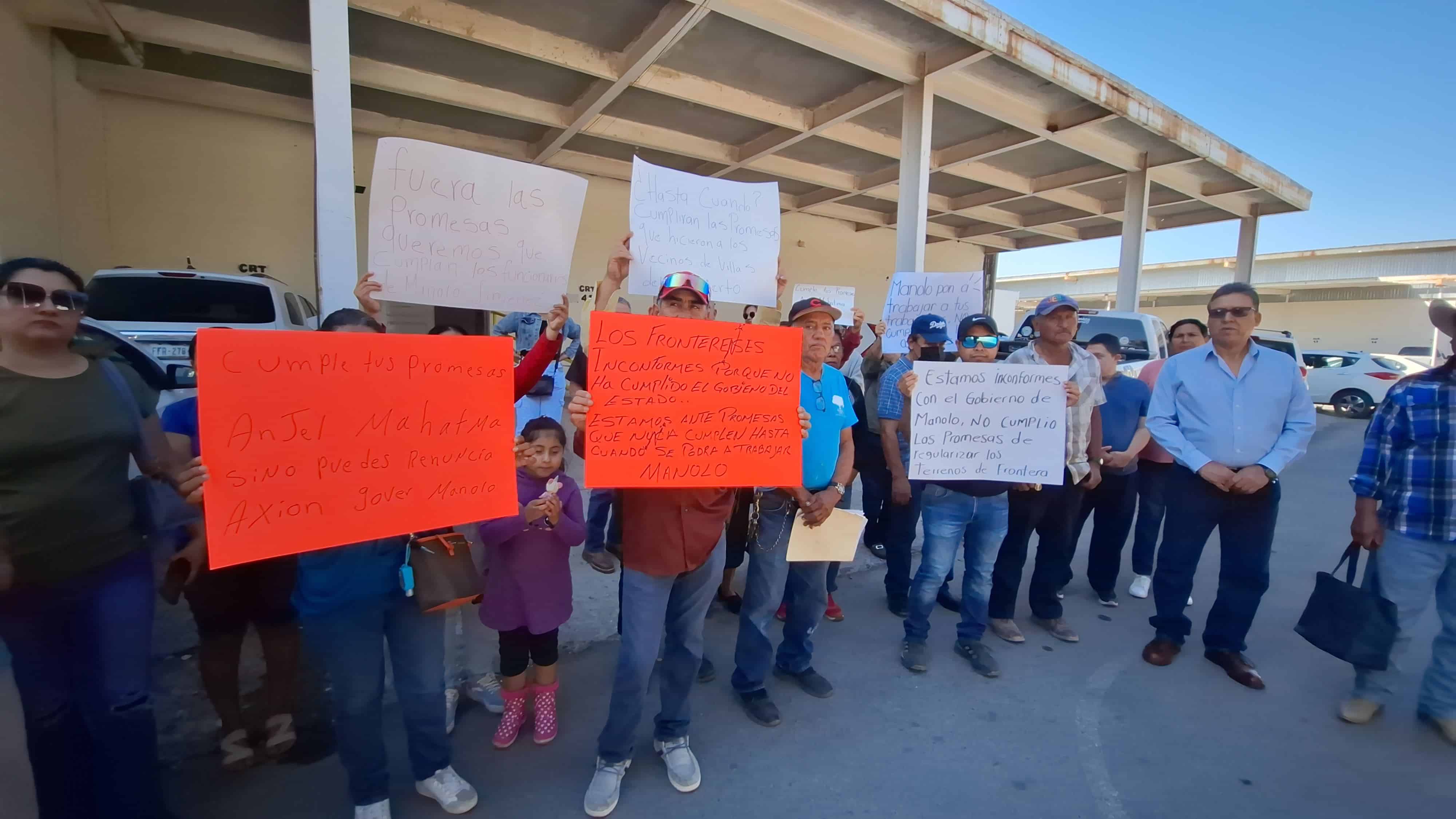 Realizan manifestación pacífica.