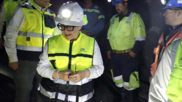 Recorre Pasta de Conchos y El Pinabete, directora de CFE Recorre Pasta de Conchos y El Pinabete, directora de CFE