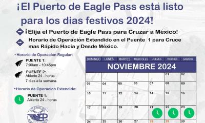 ANUNCIO: Abrirá 24 horas el Puente uno del 19 al 21 de diciembre