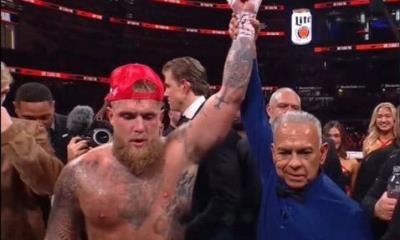 Jake Paul derrota a Mike Tyson en una pelea de bajo nivel en Arlington