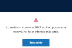 Fallas en Santander y BBVA México afectan a usuarios en plena quincena