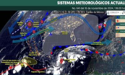 Frente frío 10 y tormenta Sara golpean México