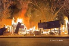 Jóvenes INCENDIAN VIVIENDA en la Colonia Valle del Norte