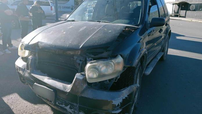 Accidente vial en Ciudad Acuña deja daños materiales pero sin personas lesionadas