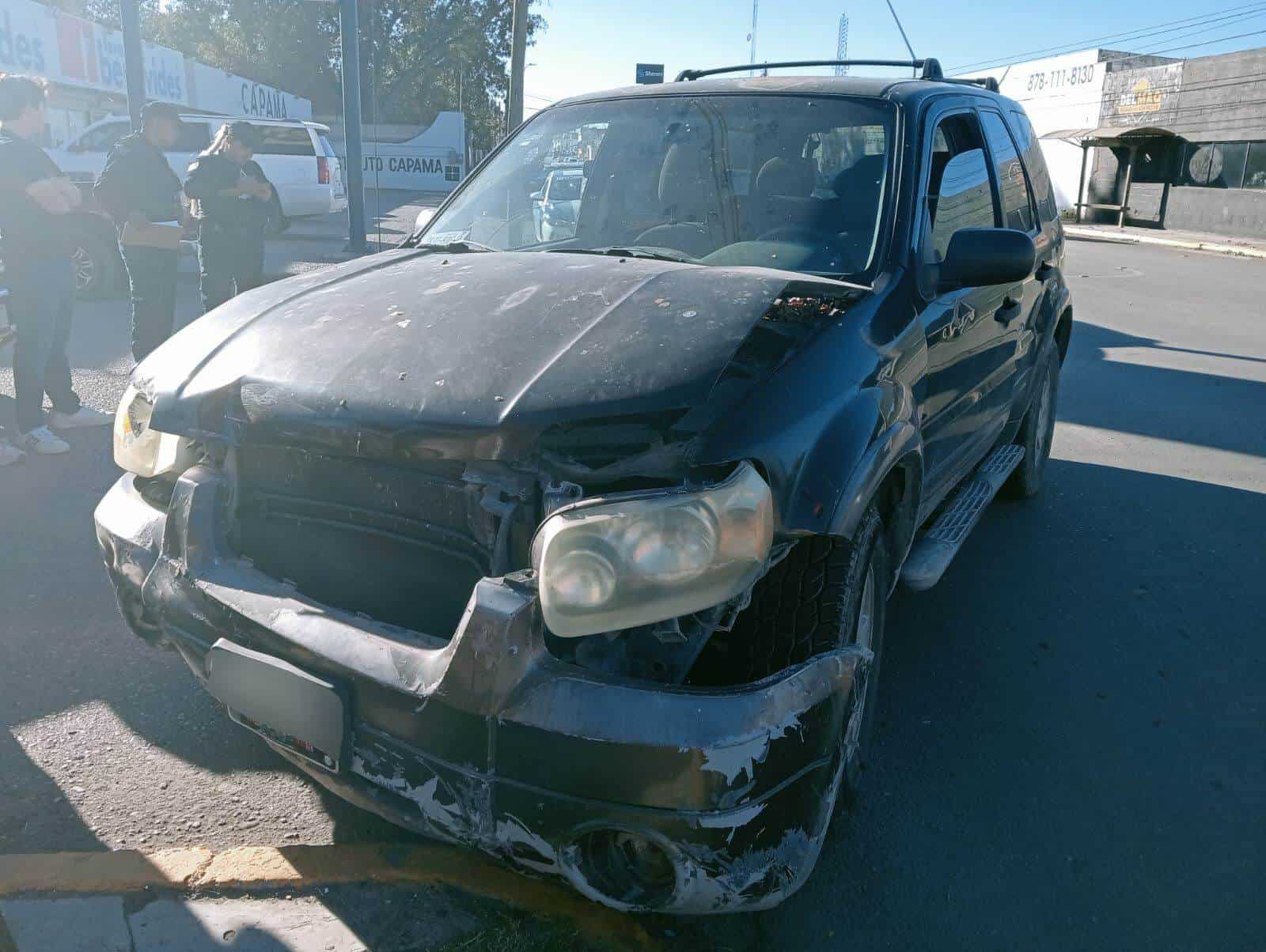 Accidente vial en Ciudad Acuña deja daños materiales pero sin personas lesionadas