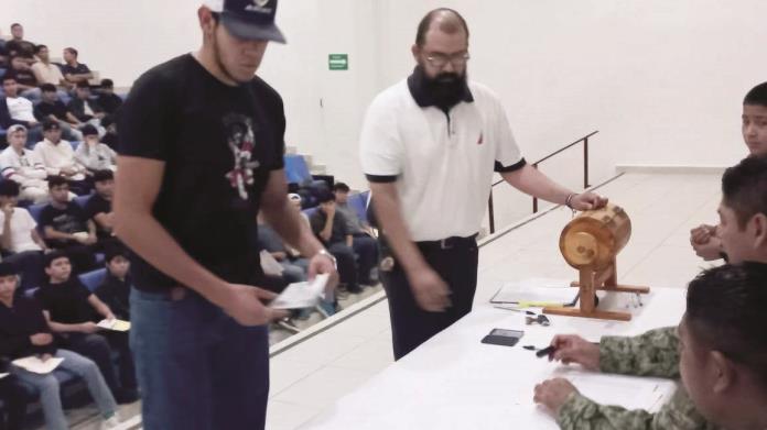Llevan a cabo sorteo militar Llevan a cabo sorteo militar