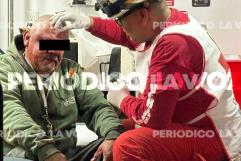 Enfrenta velador a ladrones y lo lesionan