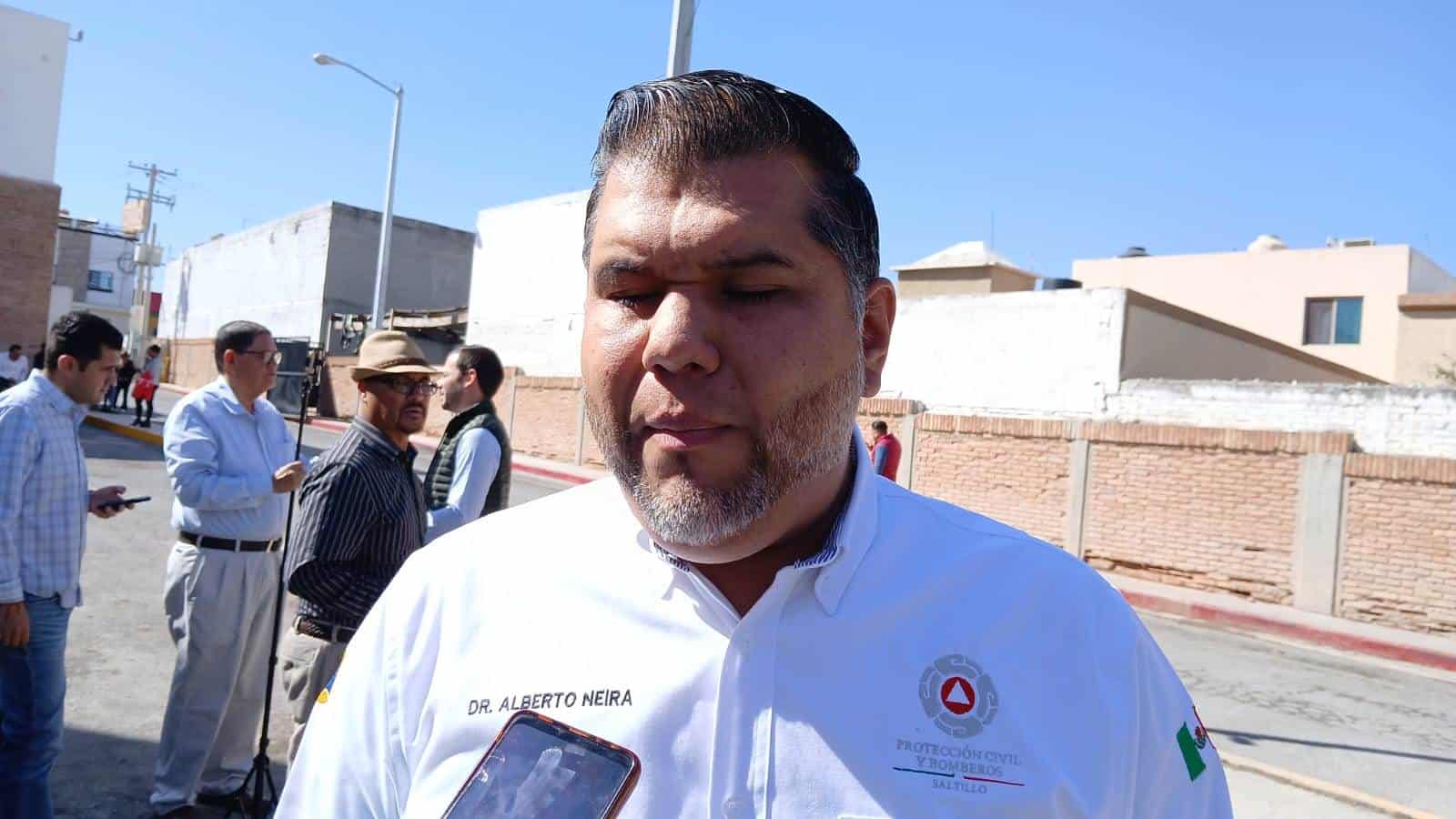 Alberto Neira, Protección Civil Saltillo
