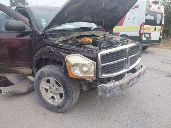 Choque vehicular moviliza a cuerpos de emergencia en Allende