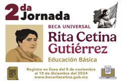 Segunda Jornada de Apoyo para el Registro de la Beca Rita Cetina