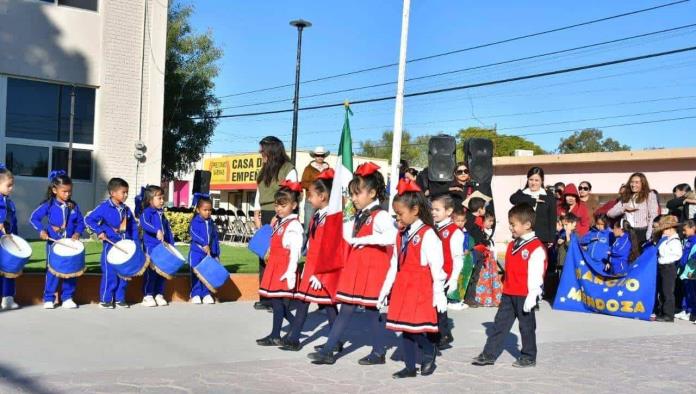 Celebran en Nava el 114 aniversario de la Revolución Mexicana