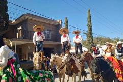 Club de Charrería del CBTA 210 destaca en desfile revolucionario