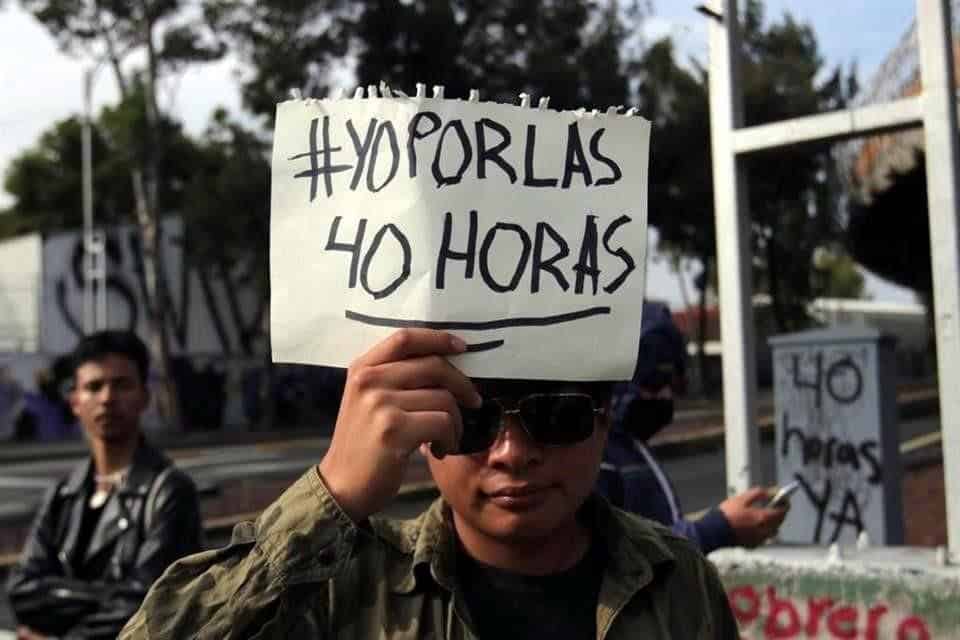 Reforma laboral en México: la jornada de 40 horas semanales podría llegar hasta 2025